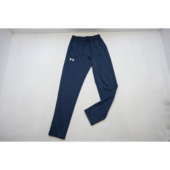 Under Armour Sweat Pants Performance Tapered Blue Athletic W/Pockets Mens Small - Picture 1 of 9